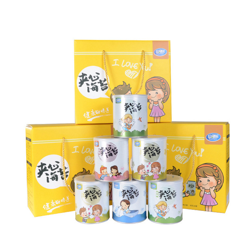 海苔夾心脆孕婦兒童零食禮包OEM代加工