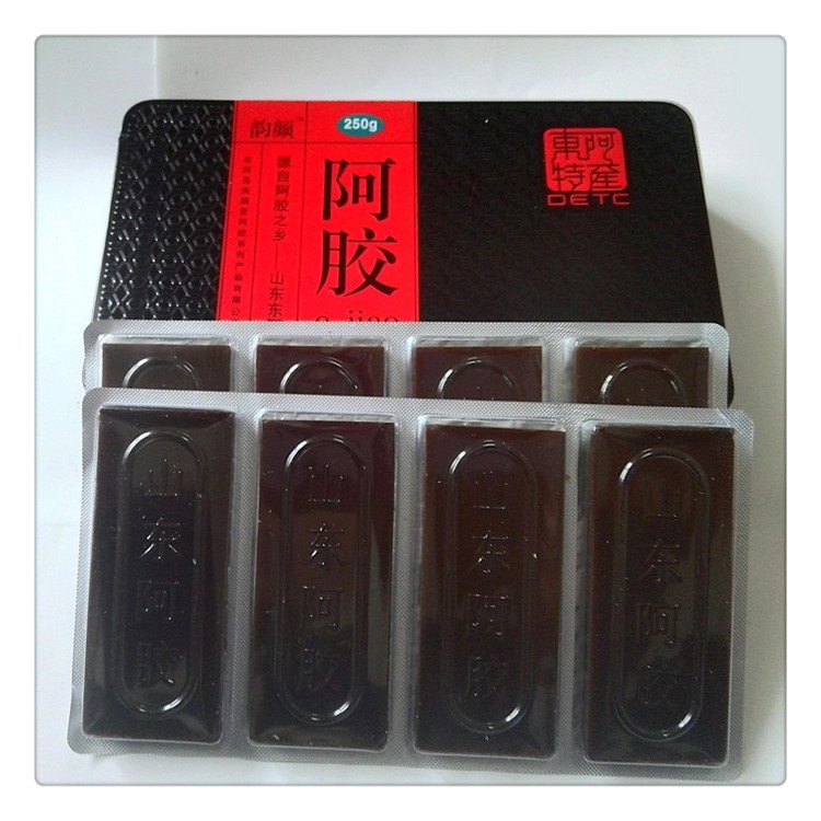 阿膠片 鐵盒貼牌定制代加工