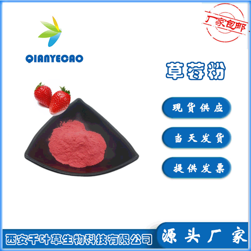 草莓粉99% 草莓果粉貼牌定制代加工