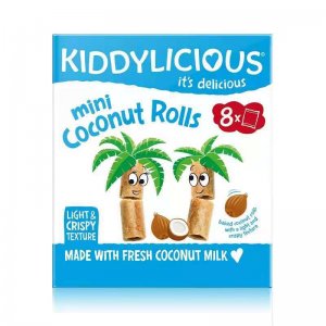 寶寶零食磨牙棒餅干椰子卷貼牌OEM/ODM