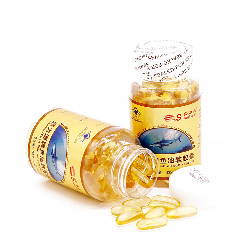 批發金裝藍帽魚油軟膠囊代加工貼牌OEM/ODM