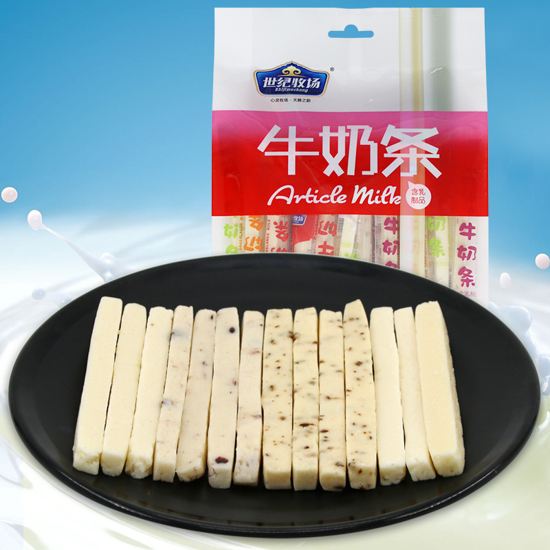 世紀牧場牛奶條OEM/ODM定制代加工