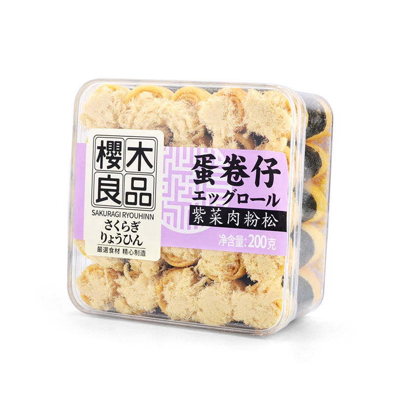 海苔紫菜肉松雞蛋卷貼牌OEM/ODM