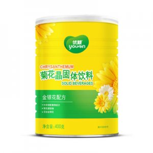 清清寶菊花晶蜂蜜 金銀花配方400g可OEM/ODM代工