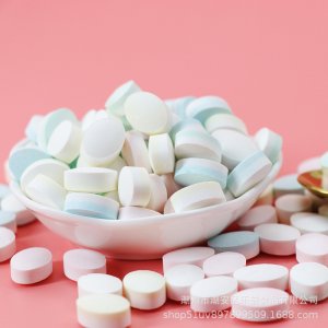 雙色橢圓形水果味OEM/ODM代加工