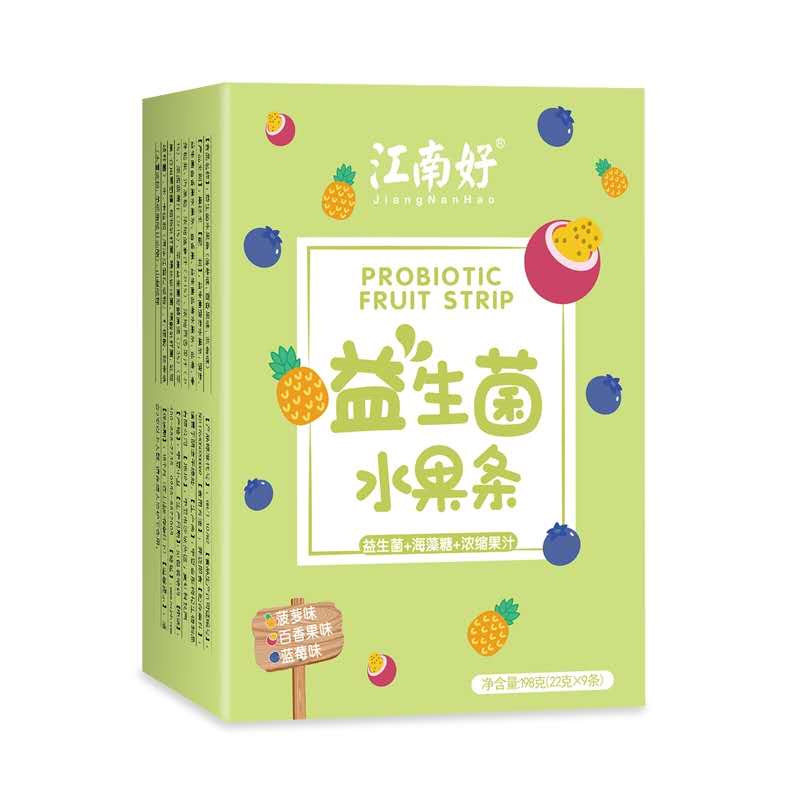 蘋果味益生菌水果條貼牌定制代加工