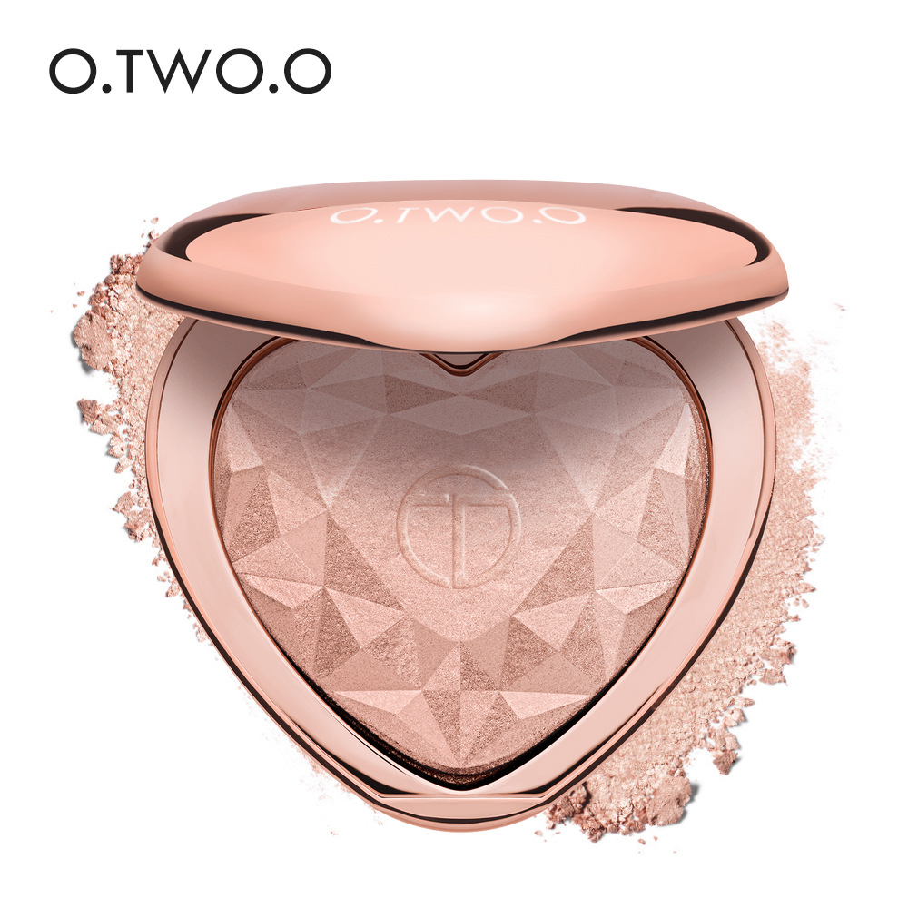 O.TWO.O心形高光亮彩柔膚粉OEM/ODM代加工