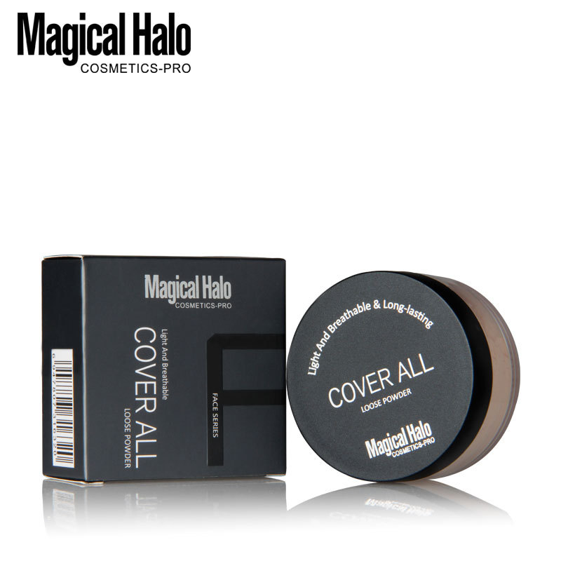 magical halo三色自然遮瑕定妝蜜粉OEM/ODM定制代加工