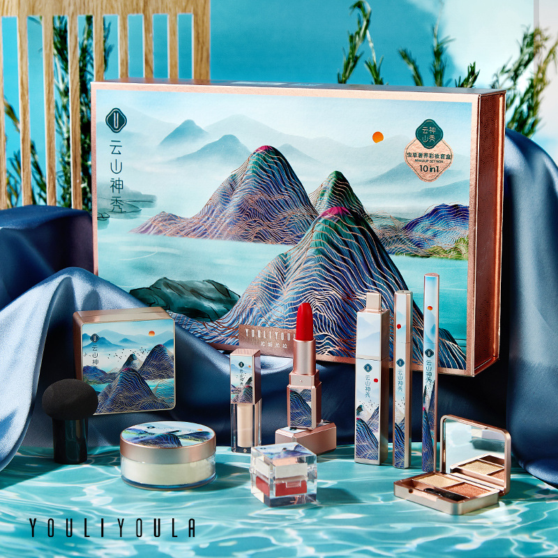 尤莉尤拉中國風彩妝套盒可OEM/ODM代工