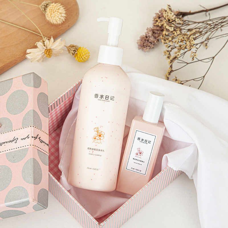 香水日記煙酰胺櫻花身體乳OEM/ODM代加工
