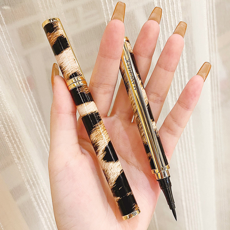 美茜兒豹紋流光眼線液筆代加工貼牌OEM/ODM