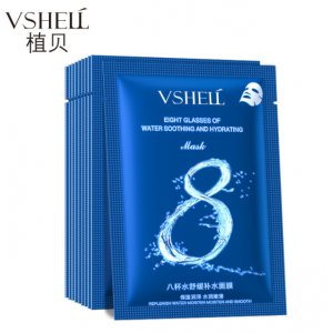 植貝八杯水舒緩補水面膜OEM代加工