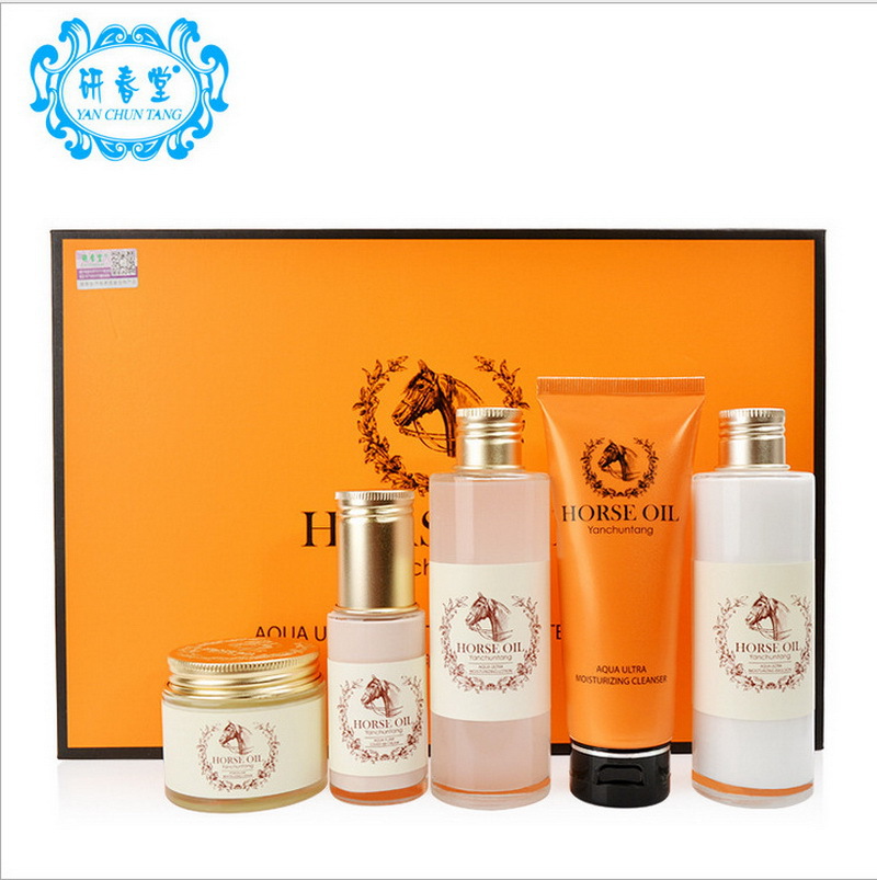 研春堂馬油水凝極潤五件套OEM代加工
