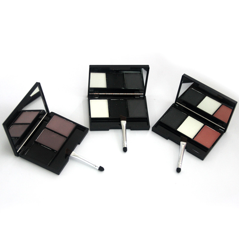 MISIOU3色眉粉貼牌OEM/ODM