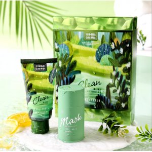 高山雪泥潔面套裝貼牌定制代加工
