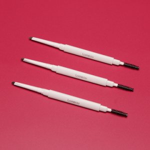 三角噴漆白小三角雙頭自動眉筆代加工貼牌OEM/ODM