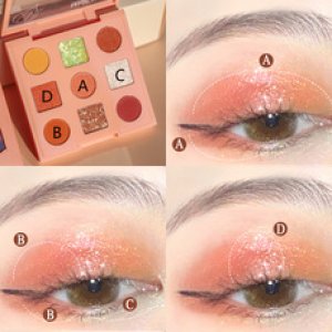 眼影盤ing超火閃珠閃粉珠光亮片代加工貼牌OEM/ODM