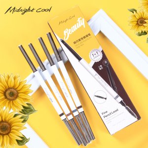 雙頭銅桿極細眉筆貼牌OEM/ODM