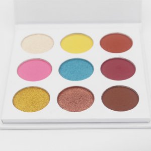 啞光珠光9色眼影盤(pán)OEM代加工