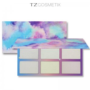TZ 歐若拉6六色高光偏光粉貼牌定制代加工