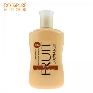 朵拉純萃木瓜毛周修復沐浴露貼牌定制代加工