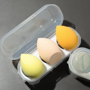 跨境新款全新升級超軟3個裝美妝蛋代加工貼牌OEM/ODM