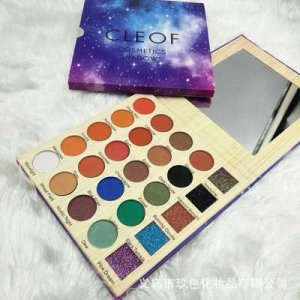 25色CLEOF星空眼影盤貼牌OEM/ODM