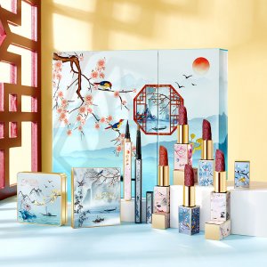 中國風(fēng)故宮音樂套盒口紅可OEM/ODM代工