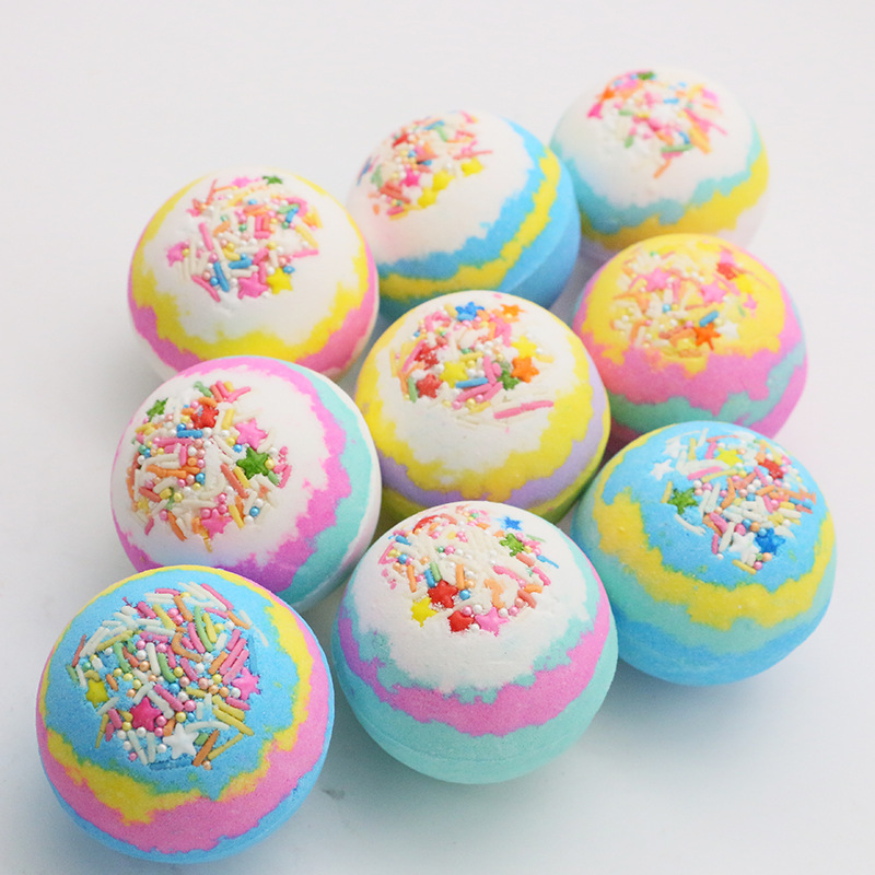 多色泡沫球 滋潤(rùn)保濕爆炸鹽可OEM/ODM代工