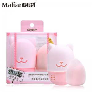瑪莉安 防塵收納套葫蘆水滴粉撲代加工貼牌OEM/ODM