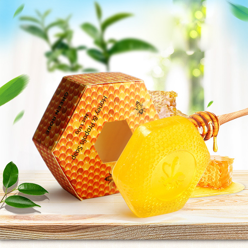 蜂膠保濕滋潤潔面沐浴手工皂代加工貼牌OEM/ODM