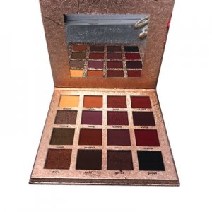 抖音網紅16色金箔眼影盤OEM/ODM定制代加工