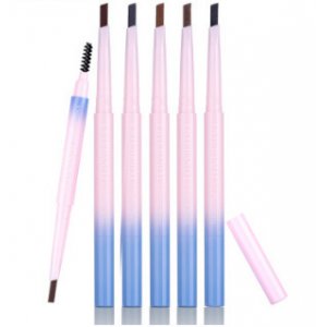 三角形雙頭漸變自動(dòng)旋轉(zhuǎn)眉筆貼牌定制代加工