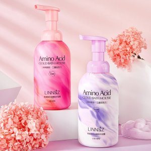 琳妝氨基酸奶油慕斯沐浴露貼牌OEM/ODM