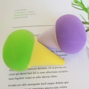 多色冰激淋粉撲貼牌定制代加工