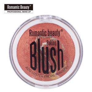 歐美時尚自然大地色珠光閃粉腮紅貼牌定制代加工