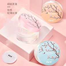 tet柔光絲緞三色定妝粉代加工貼牌OEM/ODM