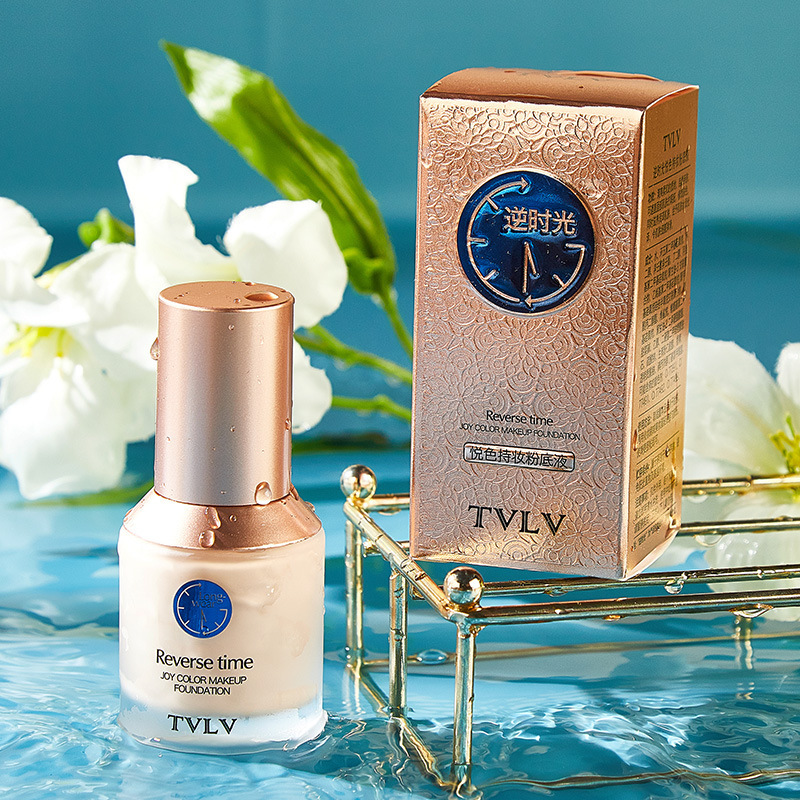 TVLV逆時光悅色持妝粉底液貼牌定制代加工