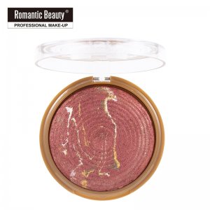 歐美時尚自然單色珠光閃粉腮紅OEM/ODM代加工