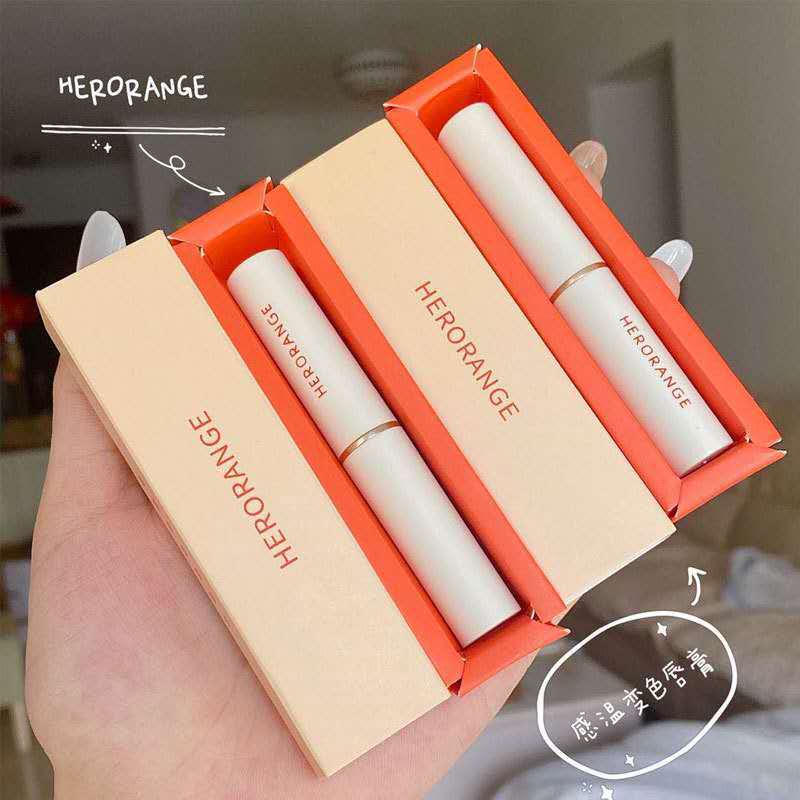 HERORANGE感溫變色唇膏口紅OEM/ODM定制代加工