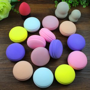 親水性PU非乳膠馬卡龍粉撲OEM/ODM代加工