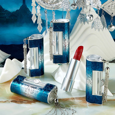 NVNO苗飾銀妝西子同心如意鎖雕花口紅代加工貼牌OEM/ODM