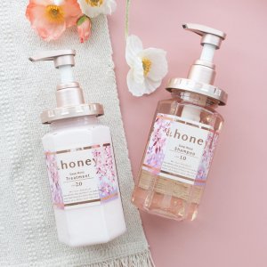日本honey安蒂花子櫻花無硅油洗發水OEM代加工