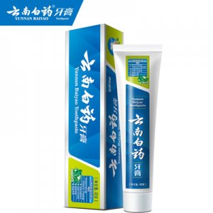 云南白藥牙膏減輕口腔