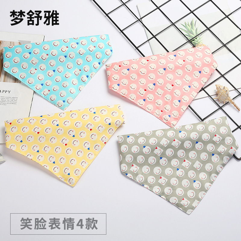 春夏寵物三角巾貼牌定制代加工