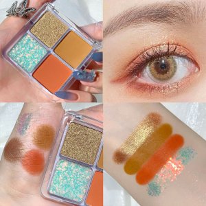 四色靚麗眼影OEM/ODM定制代加工