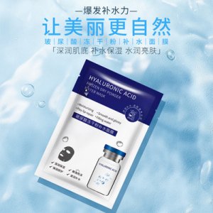 泊素雅玻尿酸凍干粉補水面膜OEM代加工