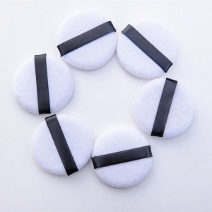 水晶超柔面料散粉粉撲貼牌OEM/ODM