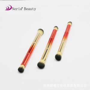 單支雙頭高光化妝刷代加工貼牌OEM/ODM