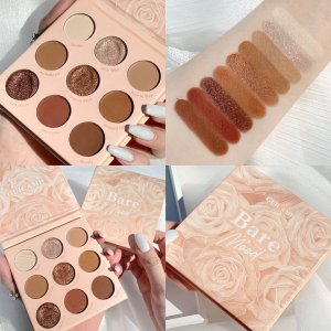 金色夢幻十二色眼影盤OEM/ODM定制代加工